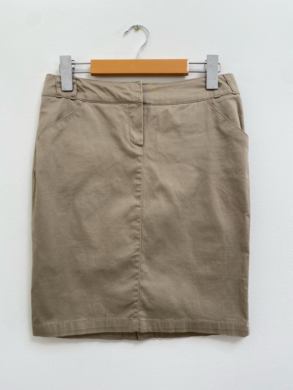 🇨🇦Mango Women's Khaki Pencil Skirt